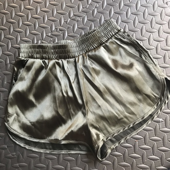 H&M Pants - Satin H&M booty shorts